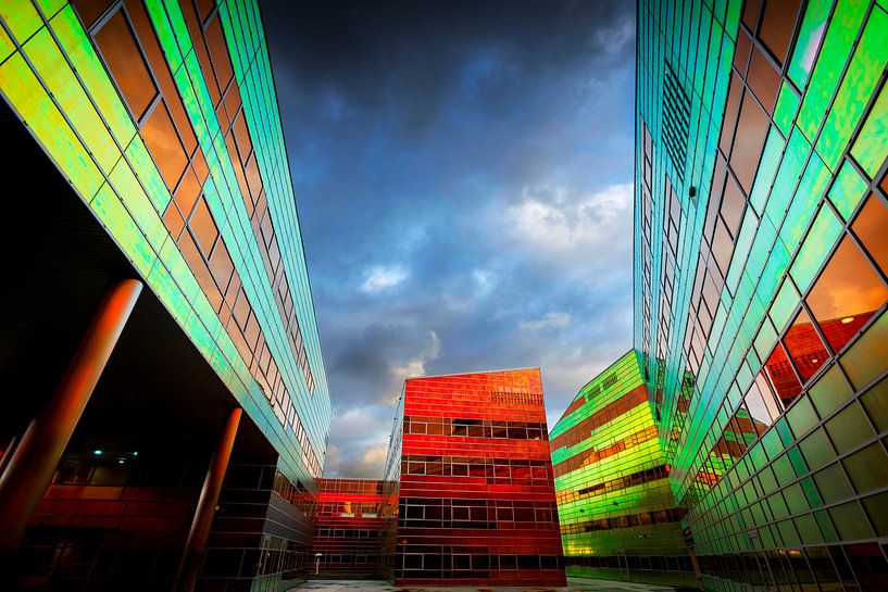 Bâtiment de l'UWV à Almere par Rene  den Engelsman