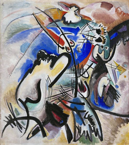 Komposition, Wassily Kandinsky von Atelier Liesjes