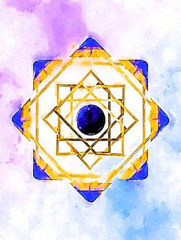 Goldene Geometrie – Mandala aus Licht und Gleichgewicht