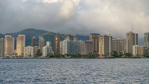 Skyline von Waikiki.