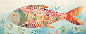 Fisch Aquarell Kunst