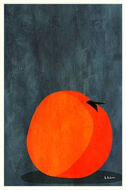 Lebhaftes Stillleben in Orange von Bo Anderson