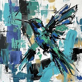 Kolibri im Farbtakt von ButterflyPix