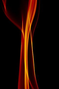 Vlammende Rook | Flaming Smoke van Sanneke Kortbeek