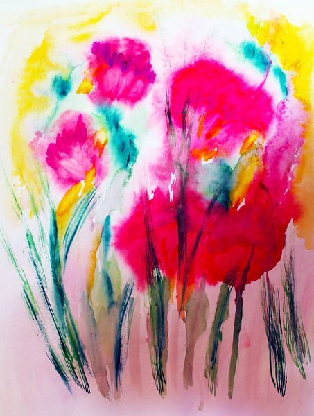 summermeadow abstract by M.A. Ziehr