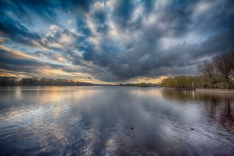 Sloterplas in Amsterdam-West van Peter Bartelings
