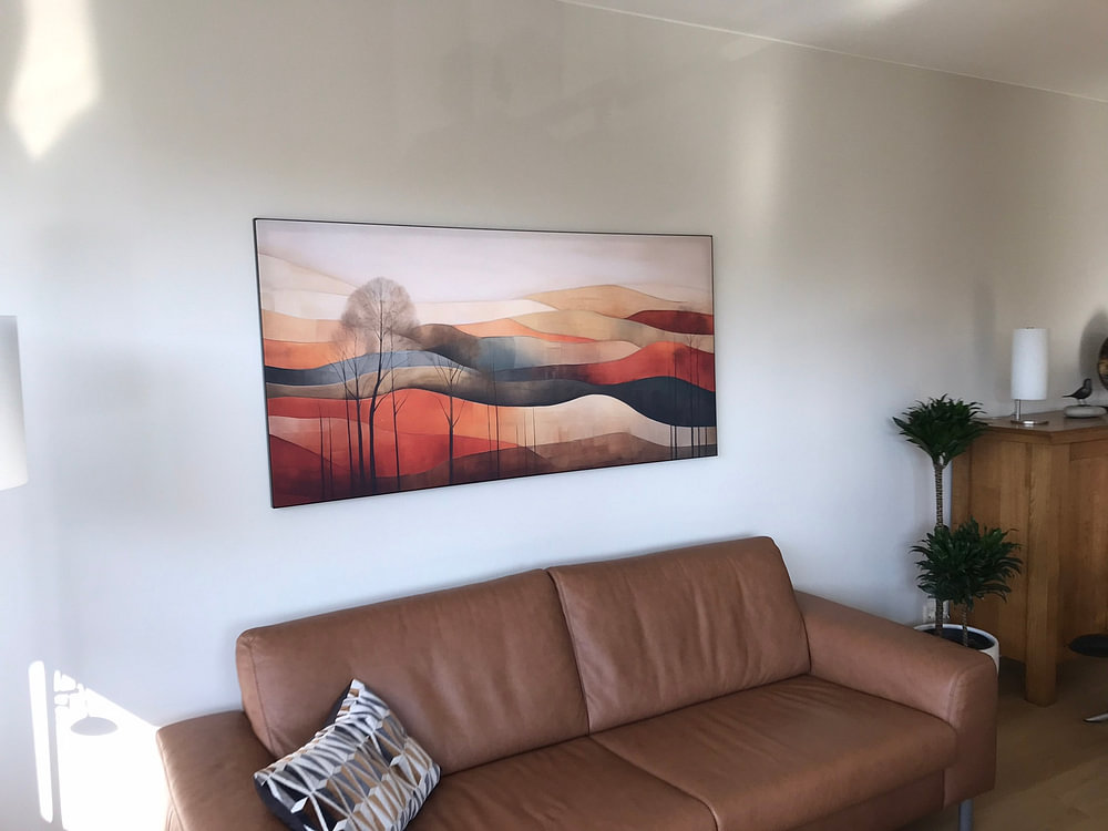 Abstrakte Landschaft