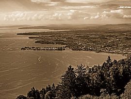 View of Lake Constance by Katrin May