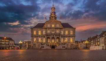 Markt Maastricht 2020 Sonnenuntergang von Danny Bartels