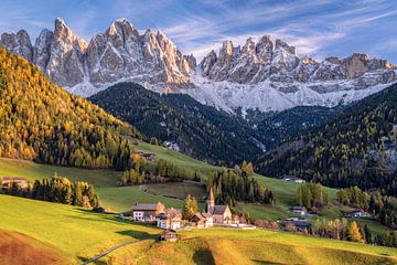 Autumn in the Villnöss Valley South Tyrol by Achim Thomae Photography