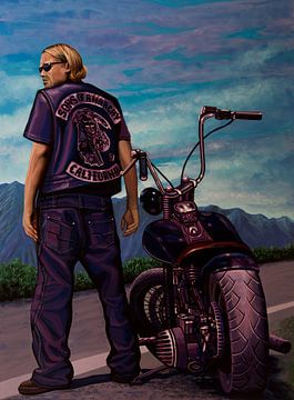 Jax In Sons Of Anarchy Malerei
