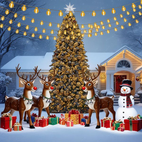 Kerstfeest van hisam colours