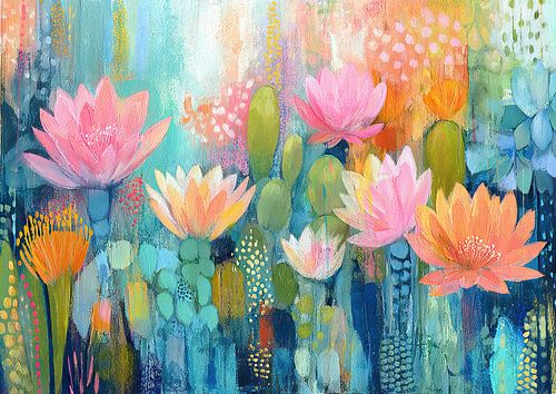 Bloemen Waterlelies | Roze Bloemen