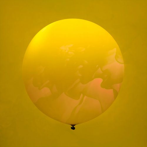 Modern Abstract. Minimalisme. Mosterdkleur.