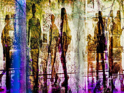 Yellow people von Gabi Hampe