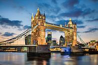 Tower Bridge in Londen van Michael Abid thumbnail