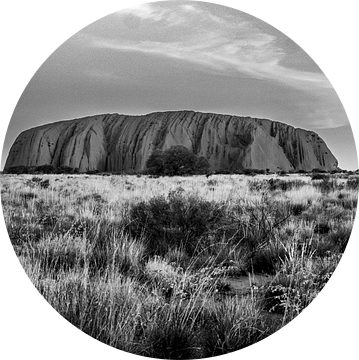 Uluru rots in Australië van Helene van Rijn