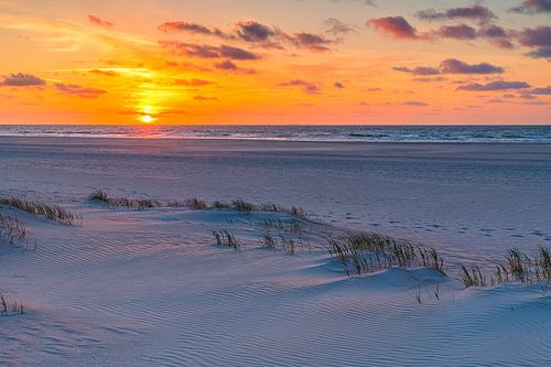 Coucher de soleil sur Vlieland