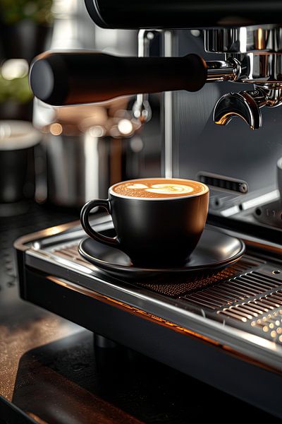 eine Tasse Kaffee oder Cappuccino trinken von Egon Zitter