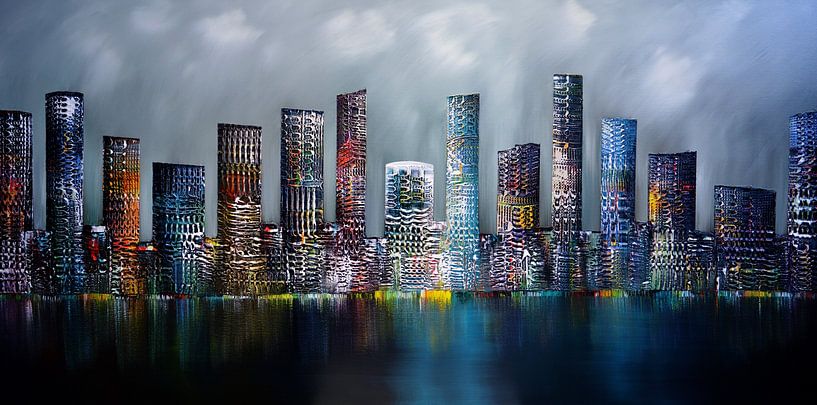 Skyline by Gena Theheartofart
