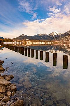 Walchensee im Winter von Einhorn Fotografie