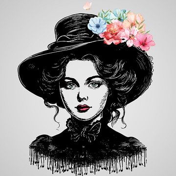 Schwarze Witwe Blumen