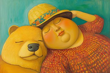 The Bear Necessities of Napping by PixelMint.