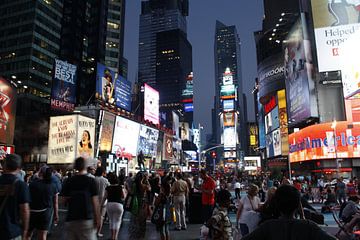 Times Square van Pamela Fritschij