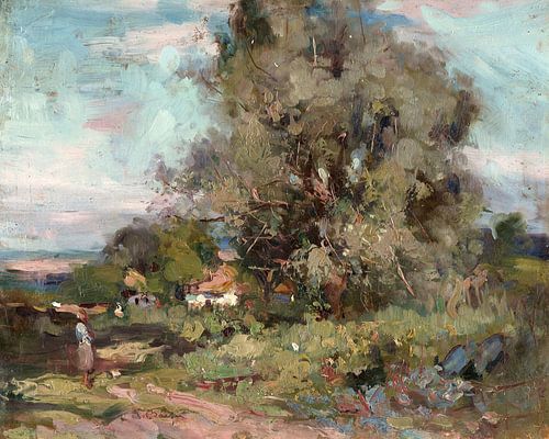 Aurel Baesu,Landschap