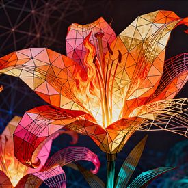 Flame of Growth by Retrotimes