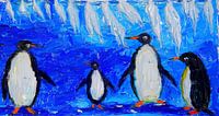 De pinguïn familie