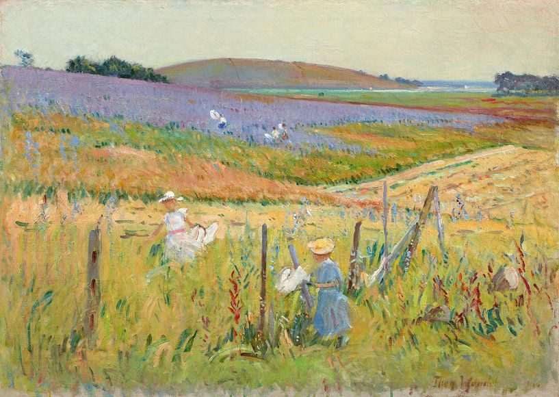 L'attrape-papillons, Theodore Wendel par Des maîtres magistraux