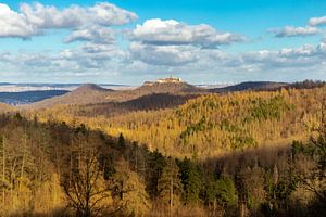 Frühlingsspaziergang durch den Südwesten des Thüringer Waldes mit Blic