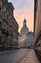 Dresdener Frauenkirche im Morgenlicht von Robin Oelschlegel Miniaturansicht