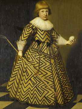 Portret van een jongen met een Kolfclub, Wybrand de Geest