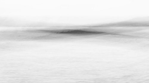 De duinen op Ameland in ICM - Z/W omzetting 3 van Danny Budts