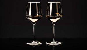 Luxuriöse Champagnergläser