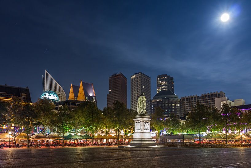 The Hague skyline from the Square by Patrick Löbler