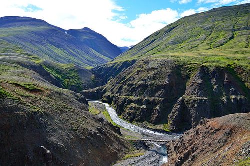 Verbazingwekkende canyons bij Húsavík