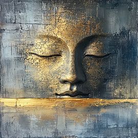 Boeddha Japandi aardetinten meditatief