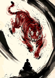 tigers art