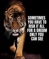 Motivation de l'animal tigre