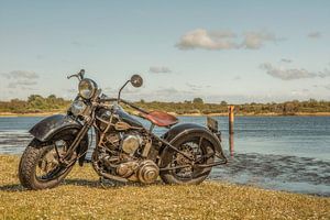 harley davidson in kleur van anne droogsma