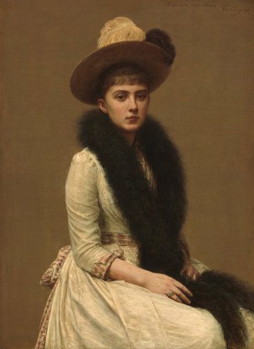 Portret van Sonia, Henri Fantin-Latour