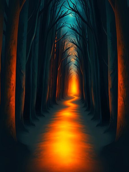 La voie luminescente par Artistic