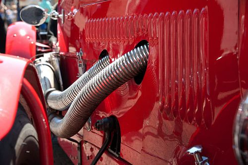 Mille Miglia auto op het plein