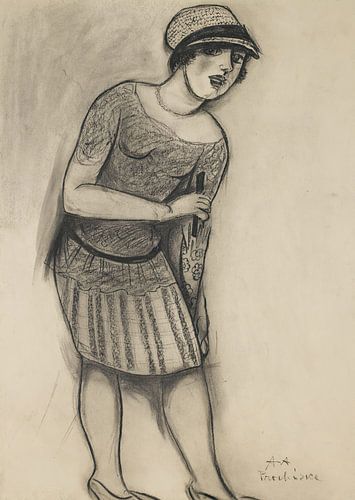 Antonín Procházka - Lady with umbrella