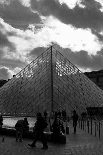 Piramide van het Louvre | Parijs | Frankrijk Reisfotografie