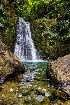 Waterval, Azoren, Sao Miguel van FotoSynthese