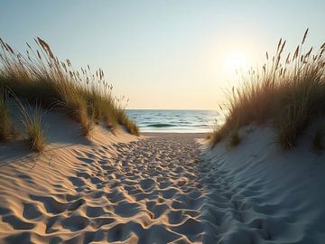 Pfad zum Meer von Kristin M